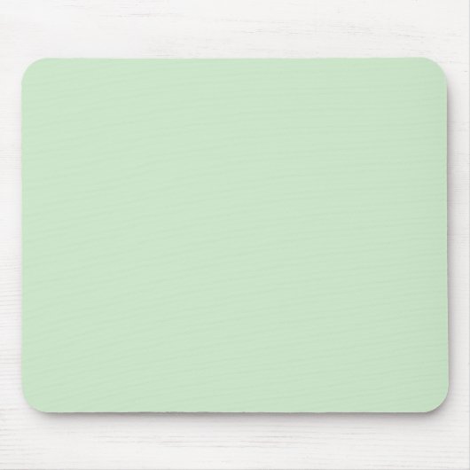 Pastel Pistache Solid Color | Klassiek | Elegant Muismat (Voorkant)