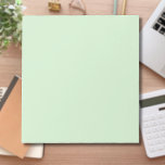 Pastel Pistache Solid Color | Klassiek | Elegant Notitieblok<br><div class="desc">Pastel Pistache Solid Color | Klassiek | Elegant | Trendy | Stijlvol | Cadeau</div>