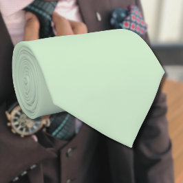 Pastel Pistache Solid Color | Klassiek | Elegant Stropdas