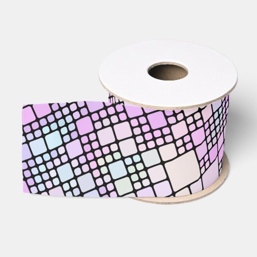 pastel pixel stukjes : grosgrain lint (Spoel)
