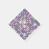 pastel pixel stukjes : servet (Hoek)