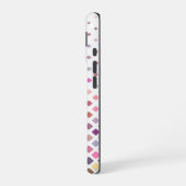 Pastel Pixels Koel Geometrisch Patroon Persoonlijk iPhone 16 Hoesje (Linkerkant)