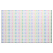Pastel Plaid Rainbow Retro Gingham Stof (Fat Quarter)