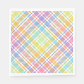 Pastel Plaid Servet