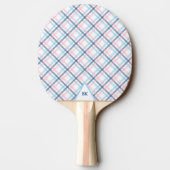 Pastel Plaid Tafeltennisbatje (Achterkant)