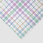 Pastel Plaid  Tissuepapier (Detail)