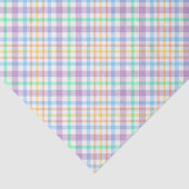Pastel Plaid  Tissuepapier (Detail)