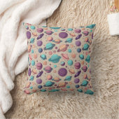 Pastel Planeten Kussen (Deken)