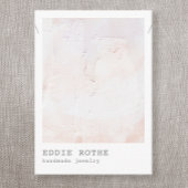 Pastel Plaster Abstract Ketting Display Business Visitekaartje
