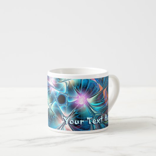 Pastel Plastic Espresso Kop (Voorkant rechts)