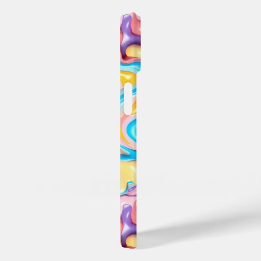 Pastel Plastic Fluid Abstract Case-Mate iPhone Case (Achterkant / Rechts)