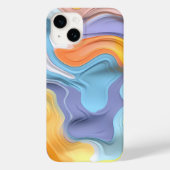 Pastel Plastic Fluid Abstract Case-Mate iPhone Case (Achterkant)