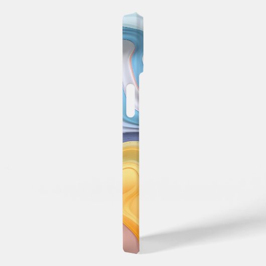 Pastel Plastic Fluid Abstract Case-Mate iPhone Case (Achterkant / Rechts)