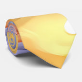 Pastel Plastic Fluid Abstract Stropdas (Opgerold)