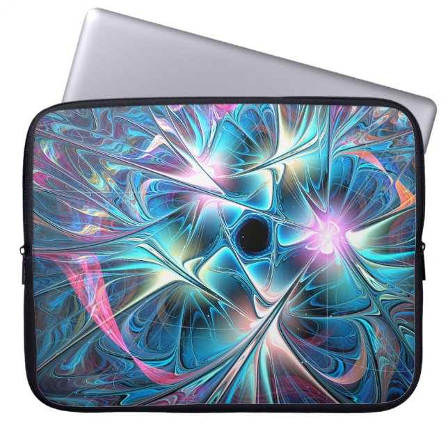 Pastel Plastic Laptop Sleeve (Voorkant)