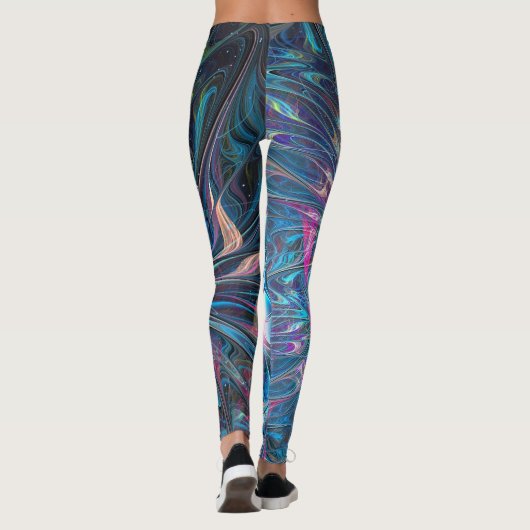 Pastel Plastic Leggings (Achterkant)