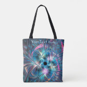 Pastel Plastic Tote Bag (Achterkant)