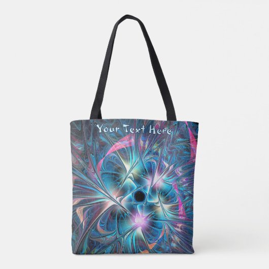 Pastel Plastic Tote Bag (Achterkant)