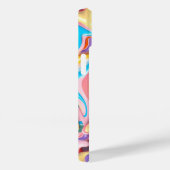 Pastel Plastic Vloeibare Abstract Case-Mate iPhone Case (Achterkant / Rechts)