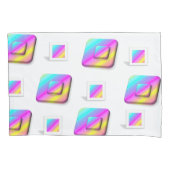 Pastel-pleinen met piloot Hoesje Kussensloop (Voorkant)