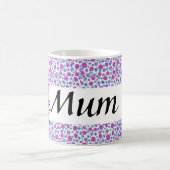 pastel poka dot Editable Koffiemok (Center)