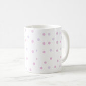 Pastel Poke Dot Cup ontwerp Koffiemok (Voorkant rechts)