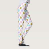 Pastel Polka Dot Leggings (Rechts)