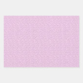Pastel Polka Dot Pattern Inpakpapier Vel (Voorkant)