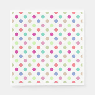 Pastel Polka Dot Servet