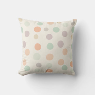 Pastel Polka Dot Sierkussen