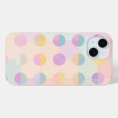 Pastel Polka Dot Telefoonhoes Case-Mate iPhone Case (Achterkant (horizontaal))