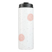 Pastel Polka Dot Thermosbeker (Voorkant)