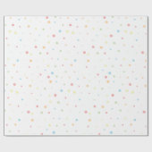 Pastel Polka Dot Wrapping Paper – Happy Gifts Cadeaupapier (Vlak)