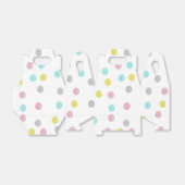 Pastel Polka Dots Bedankdoosjes (Uitgevouwen)