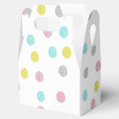 Pastel Polka Dots Bedankdoosjes (Geopend)