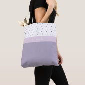 Pastel Polka Dots Canvas tas (Dichtbij)