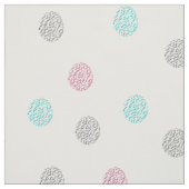 Pastel Polka Dots Fabric Stof (Swatch)
