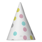 Pastel Polka Dots Feesthoedjes (Rechts)