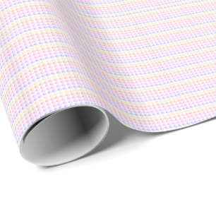 Pastel Polka Dots Glossy Wrapping Paper Cadeaupapier