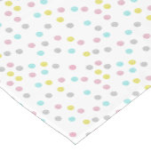 Pastel Polka Dots Korte Tafelloper (Hoek)