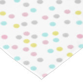 Pastel Polka Dots Tafelkleed (Gekanteld)