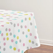 Pastel Polka Dots Tafelkleed (Voorbeeld)