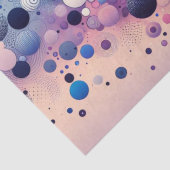Pastel Polka Dreams Tissuepapier (Detail)