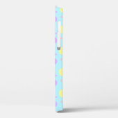 Pastel polka-stippen iPhone / iPad case (Achterkant / Links)