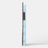 Pastel polka-stippen iPhone / iPad case (Achterkant / Rechts)
