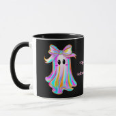 Pastel Pompoen & Geest Halloween Mok (Links)