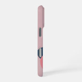 Pastel Poodle Moeder Custom Naam Hoesje iPhone Hoesje (Rechterkant)