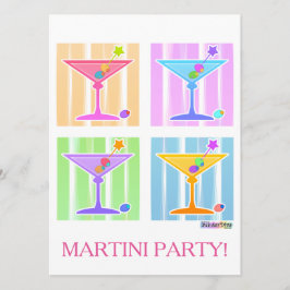 PASTEL POP ART MARTINIS