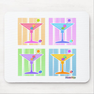 PASTEL POP ART MARTINIS MUISMAT