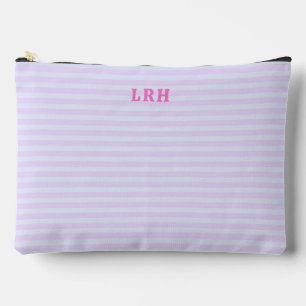 Pastel Pop Streep Vintage Kleine Initialen Monogra Etui
